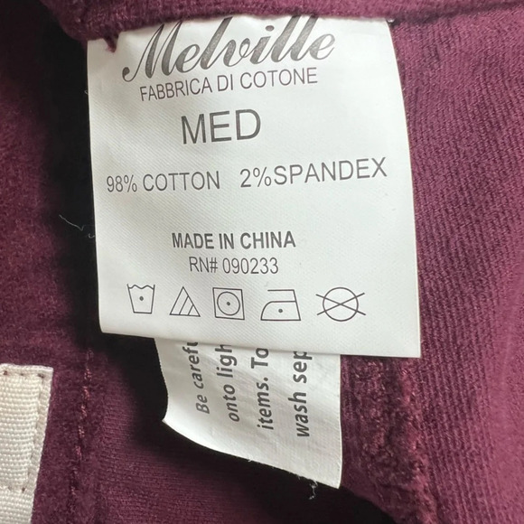 Brandy Melville Velour Snap Front Mini Skirt Burgundy Stretch  Women's Sz Medium - Picture 8 of 8